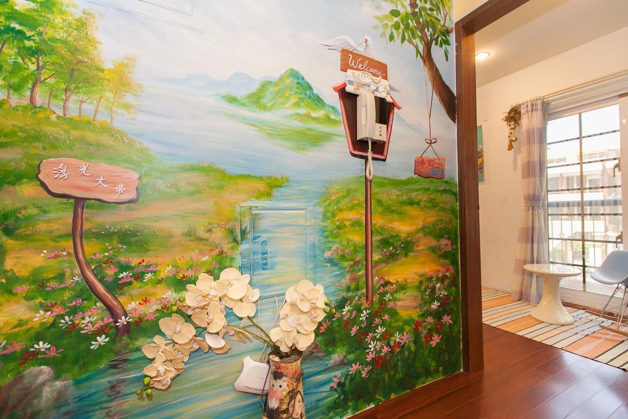 White Cotton Candy Homestay Hualien Kültér fotó